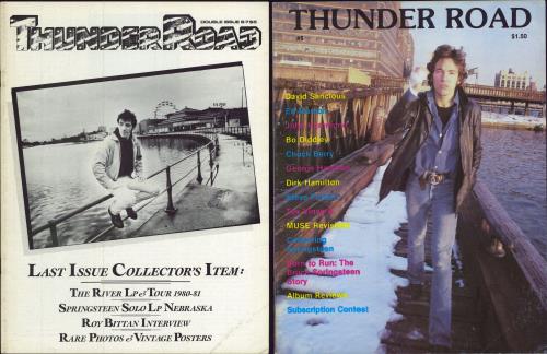 Bruce Springsteen Thunder Road US fanzine (783137)